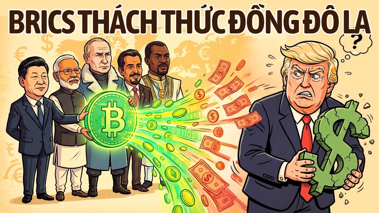 BRICS kích hoạt tiền kỹ thuật số mới, đồng đô la bắt đầu có đối thủ?