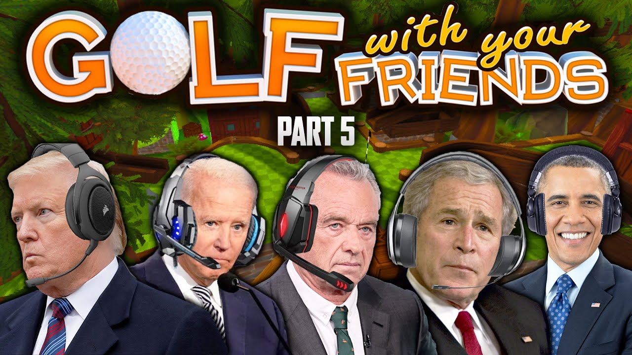 US Presidents Play Golf With Your Friends (Part 5)