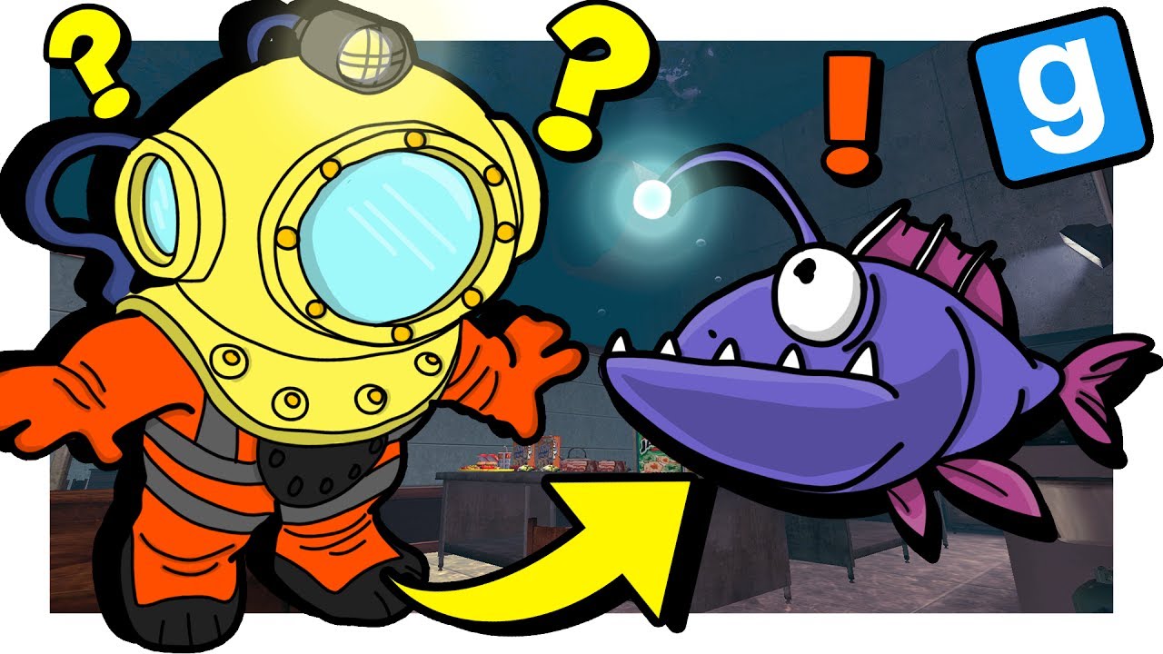 ❓NASCONDINO SOTT'ACQUA al MARE! (GMod ITA Funny Moments) w/Camper degli iNoob TheLoneGamer Lokk1