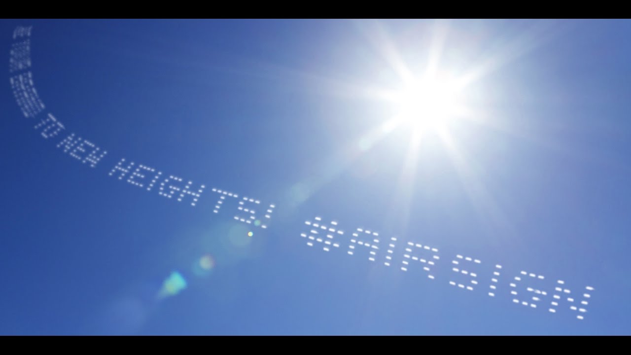 Digital Skywriting &mdash; мощный стимулятор социальных сетей