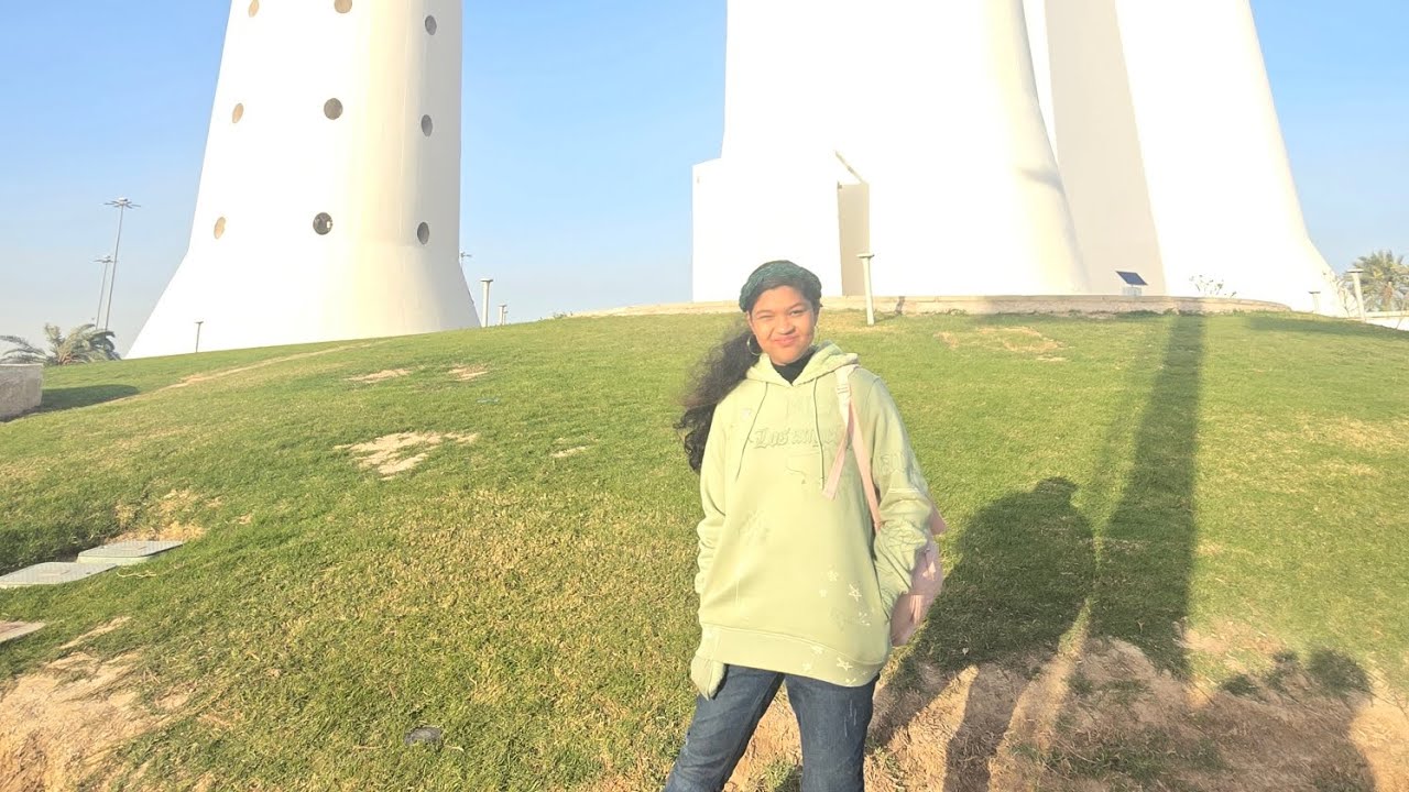 Trip to Kuwait Tower 🇰🇼/New Year Day 2026/ Kuwait🇰🇼🎊