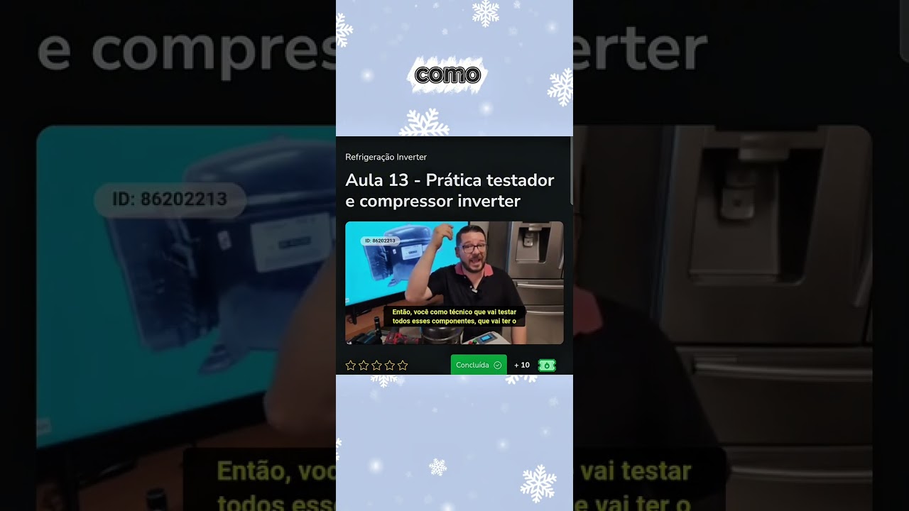 Curso de tecnologia inverter. Tudo que você precisa saber. #cursosonline #inverter #geladeiras 