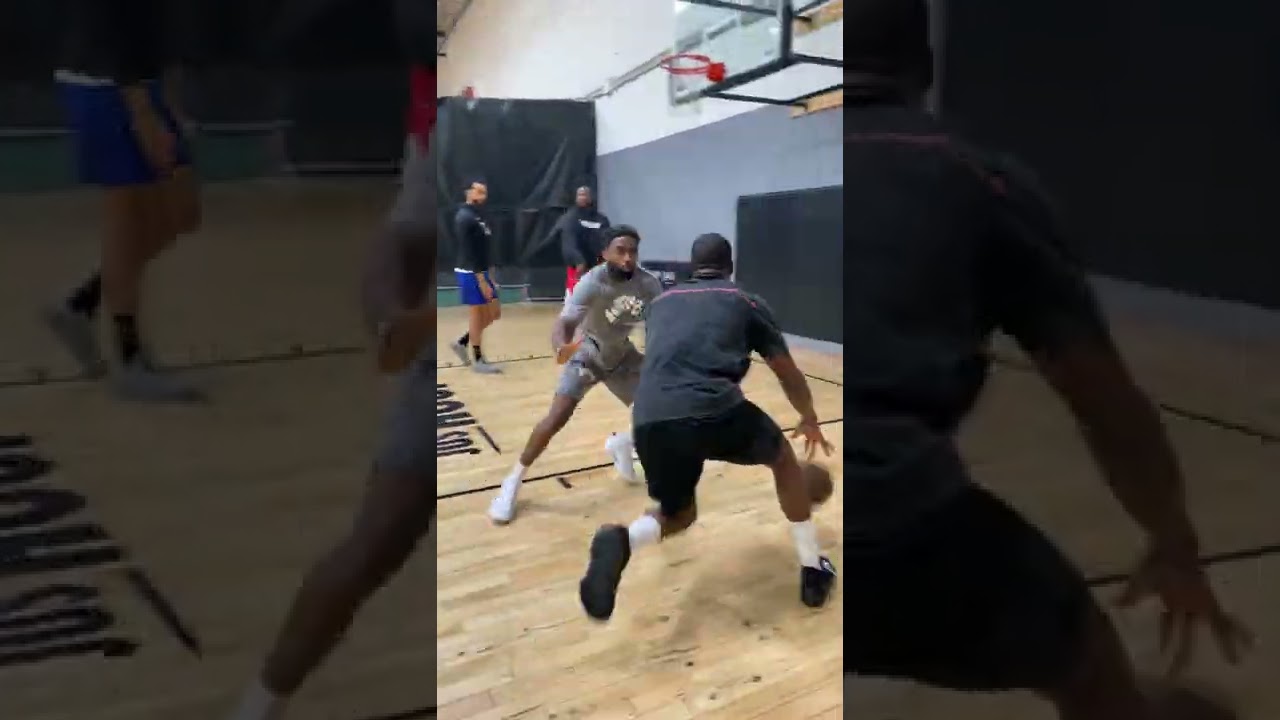 ISO Joe's footwork is ELITE 🔥 #shorts