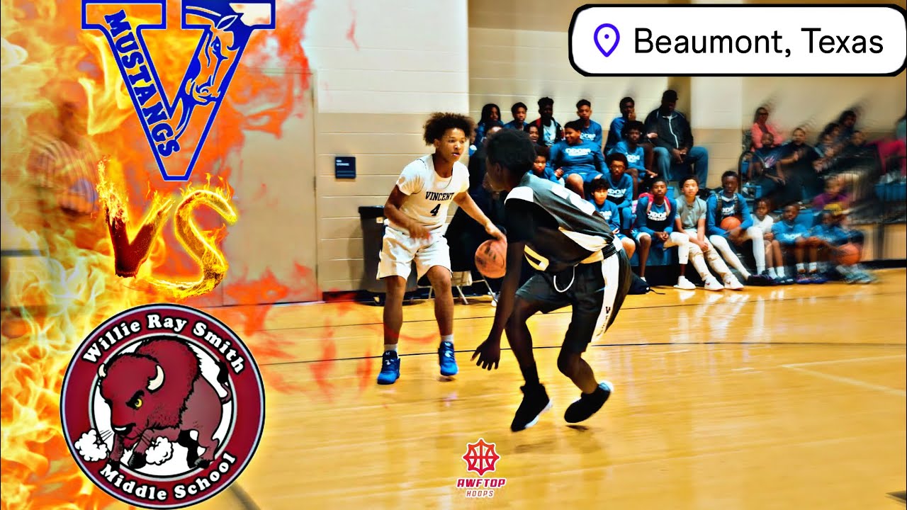 Vincent Middle School vs Smith Middle School (7th Grade Scrimmage Highlights) | Beaumont, Tx
