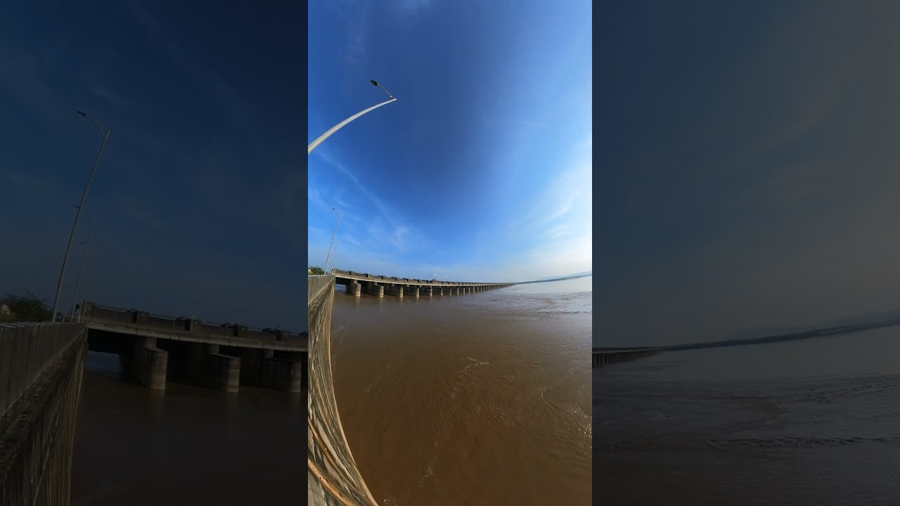 Medigadda Barrage,Kaleshwaram Project, Maharashtra Telangana Chattisgarh #india #nature