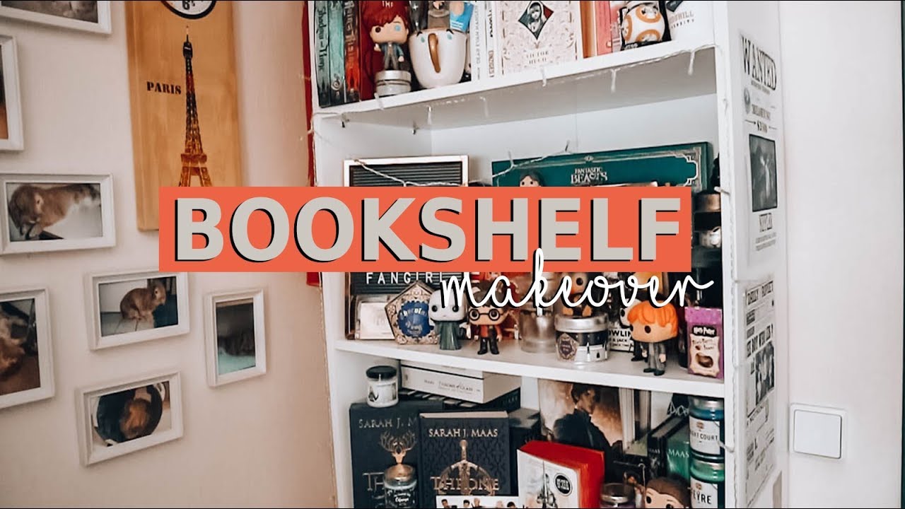 BOOKSHELF MAKEOVER| Ausmisten & neu sortieren