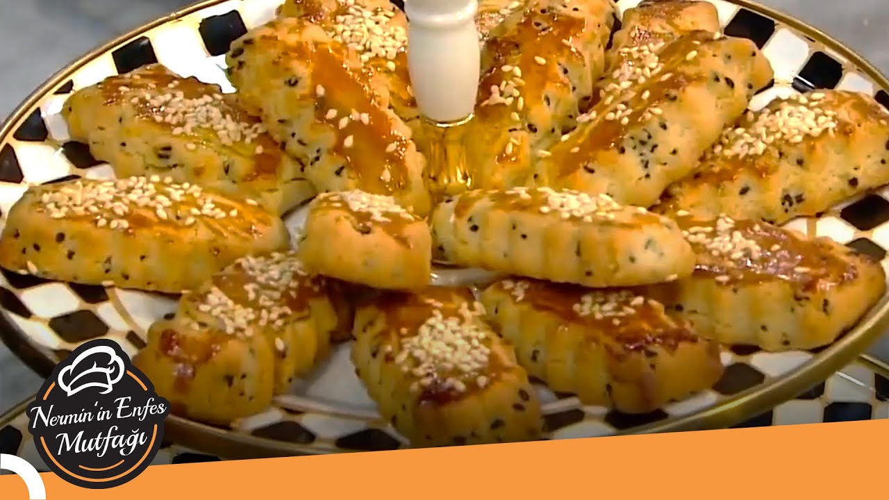 Buharı Üstünde Tuzlu Pastane Kurabiyesi Tarifi | Nermin'in Enfes Mutfağı