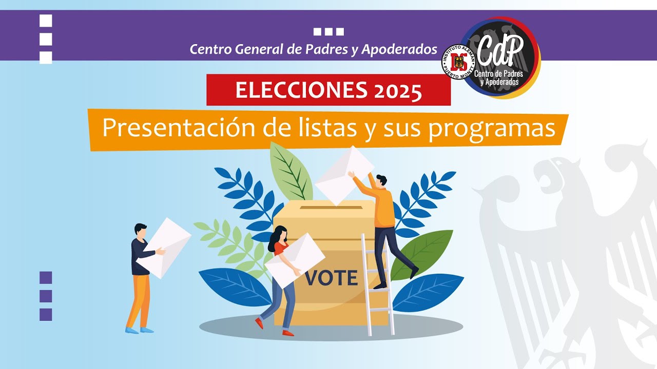 Elecciones Centro General de Padres y Apoderados 2025-2027