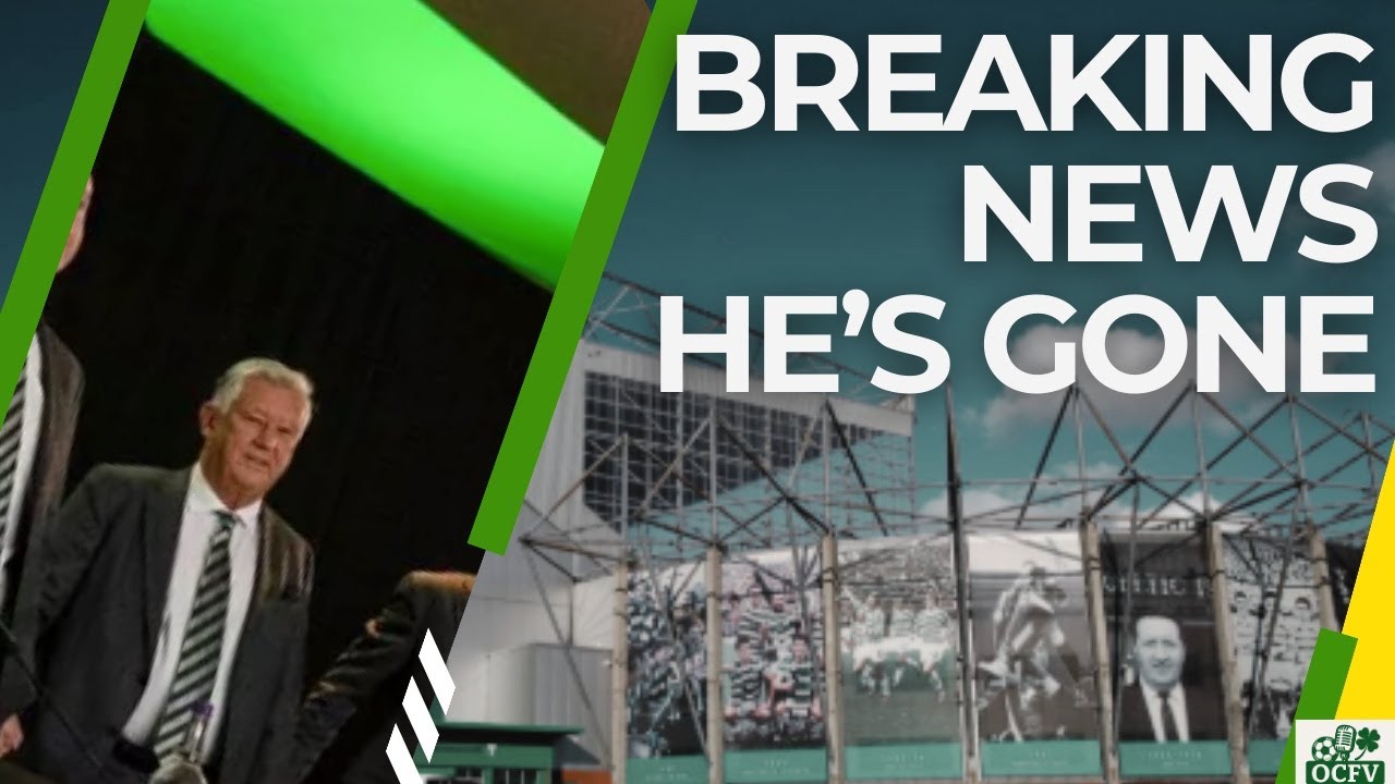 Breaking celtic NEWS Peter Lawwell has decided to step down