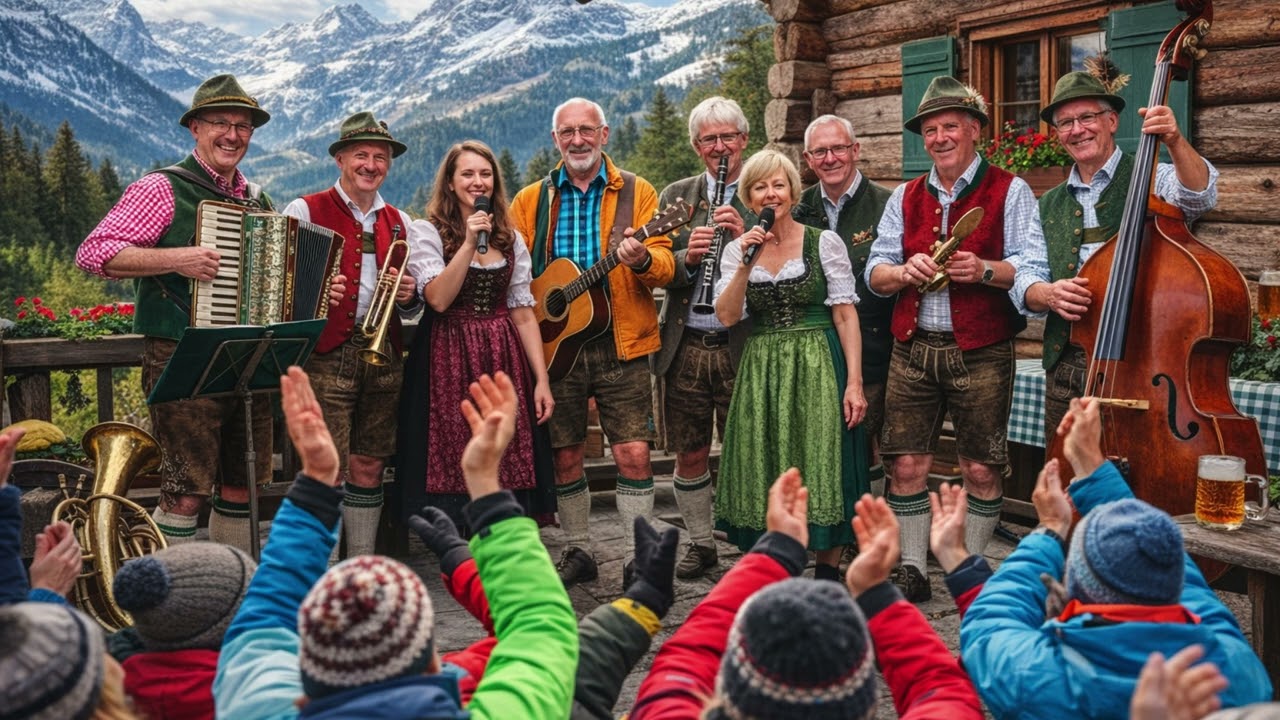 DIGI GIRLS - Tiroler Polonaise in de digitale sneeuw