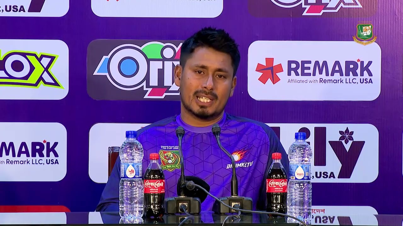 Post-Match Media Conference | Mohammad Ashraful, Assistant Coach, Dhumketu | M 2 | ODOMMO Bangladesh