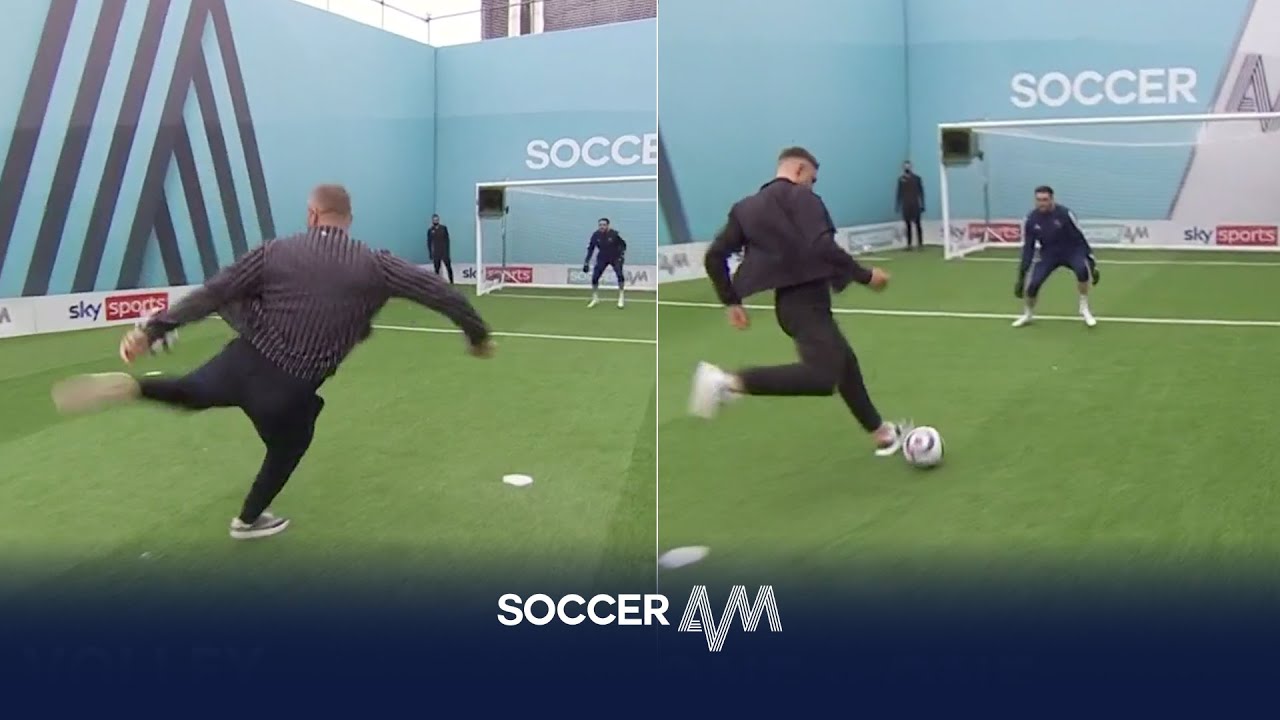 Lee Trundle, Tommy Makinson & Rick Edwards take on the Soccer AM Pro AM Challenge! 🔥