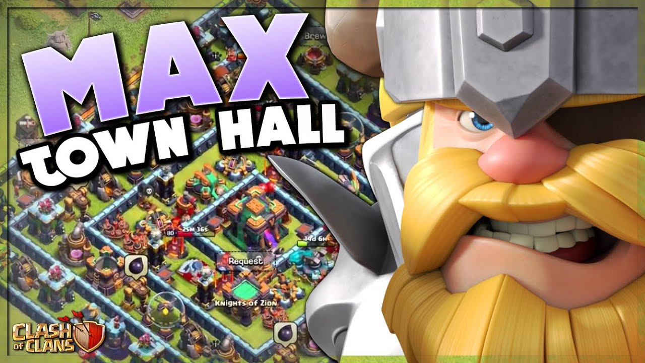 MAX TOWN HALL!!  TH14 LET'S PLAY