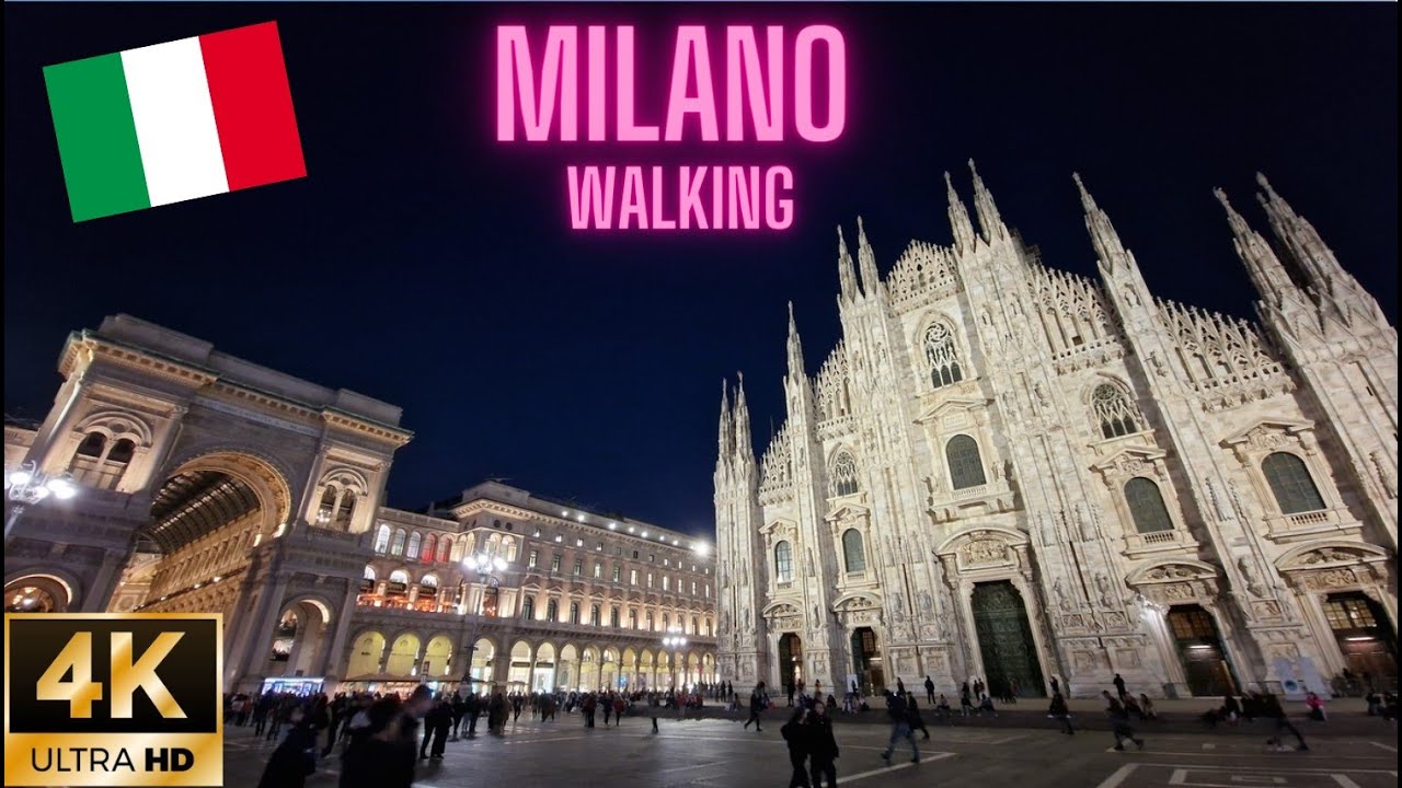 Milano | Italy | Piazza del Duomo | Walking tour | Samsung Galaxy S22 Ultra | 4K 60fps | 07112022