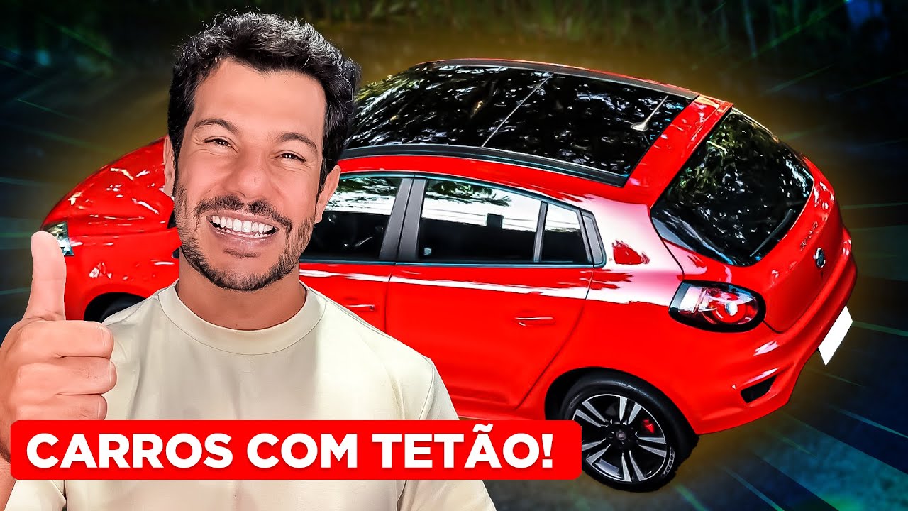 10 CARROS BARATOS COM TETO SOLAR PRA VOC&Ecirc; COMPRAR AGORA!!😱
