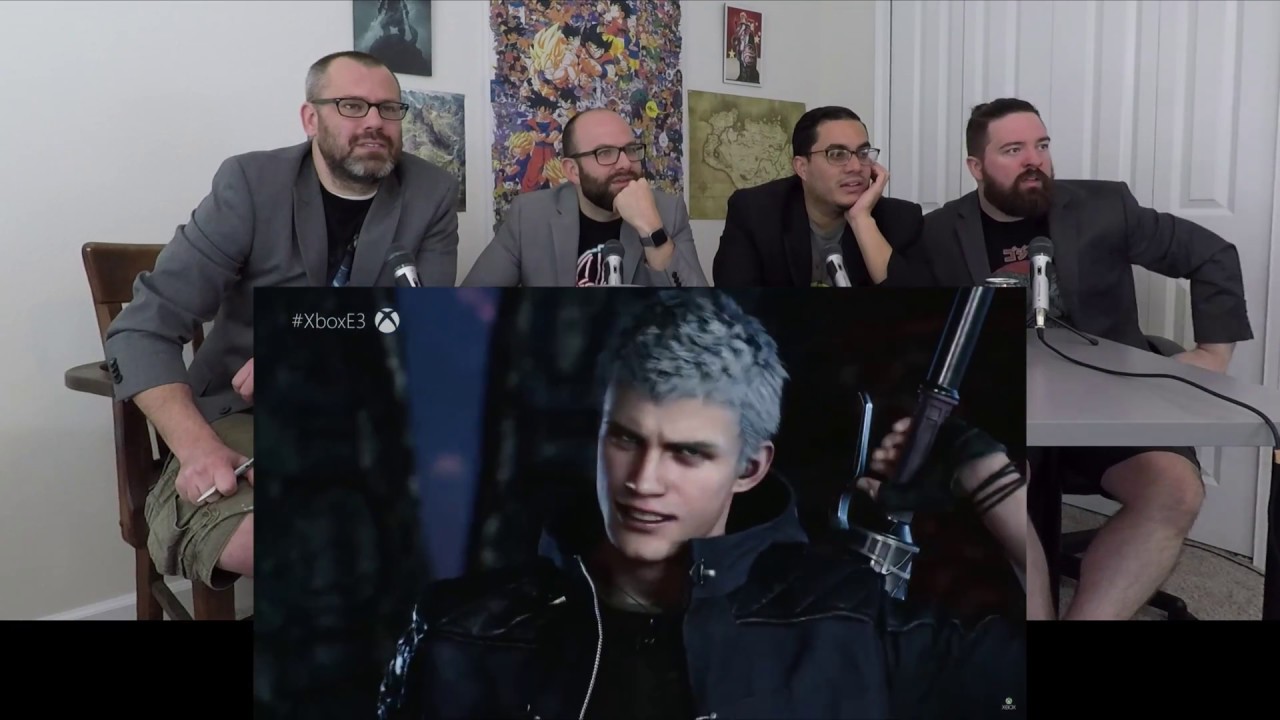 Реакция на трейлер Devil May Cry 5 на E3 2018