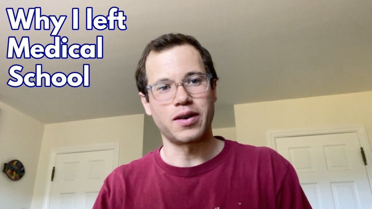 Why I left medical school