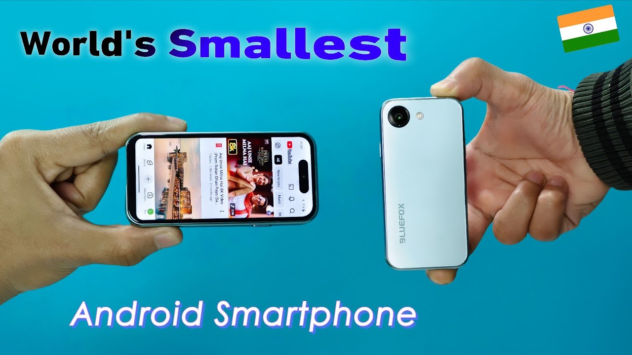 Я купил самый маленький в мире Android-смартфон в Индии: обзор Bluefox NX1.