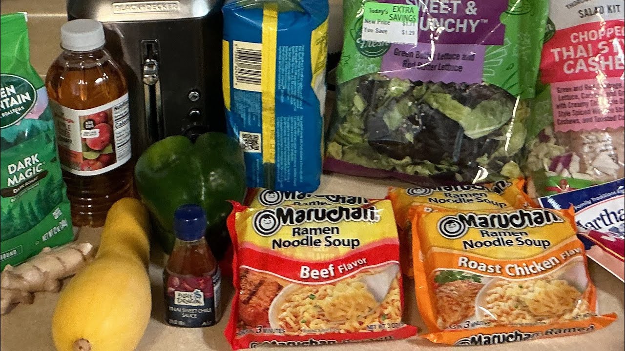 Grocery Hauls: What ended up in my cart at Giant Eagle and Dollar General | what’s for lunch