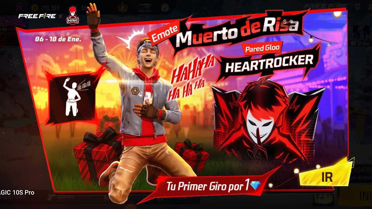 Sacando el emote🤣 MUERTO DE RISA 😂 y revisando la tienda PRIME