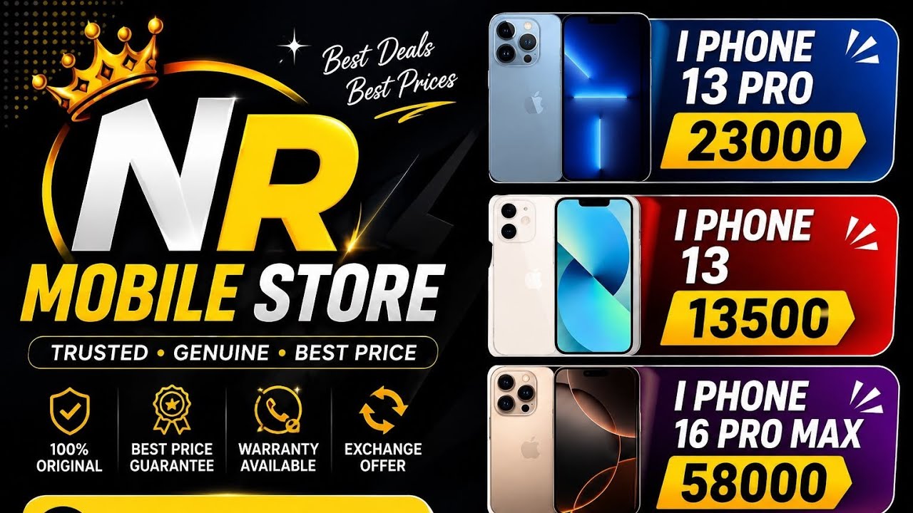 13 Tylko 13500 ₹ Oferta specjalna na sobotę i niedzielę | iPhone 13 Pro tylko 23000/- Open Box Na...