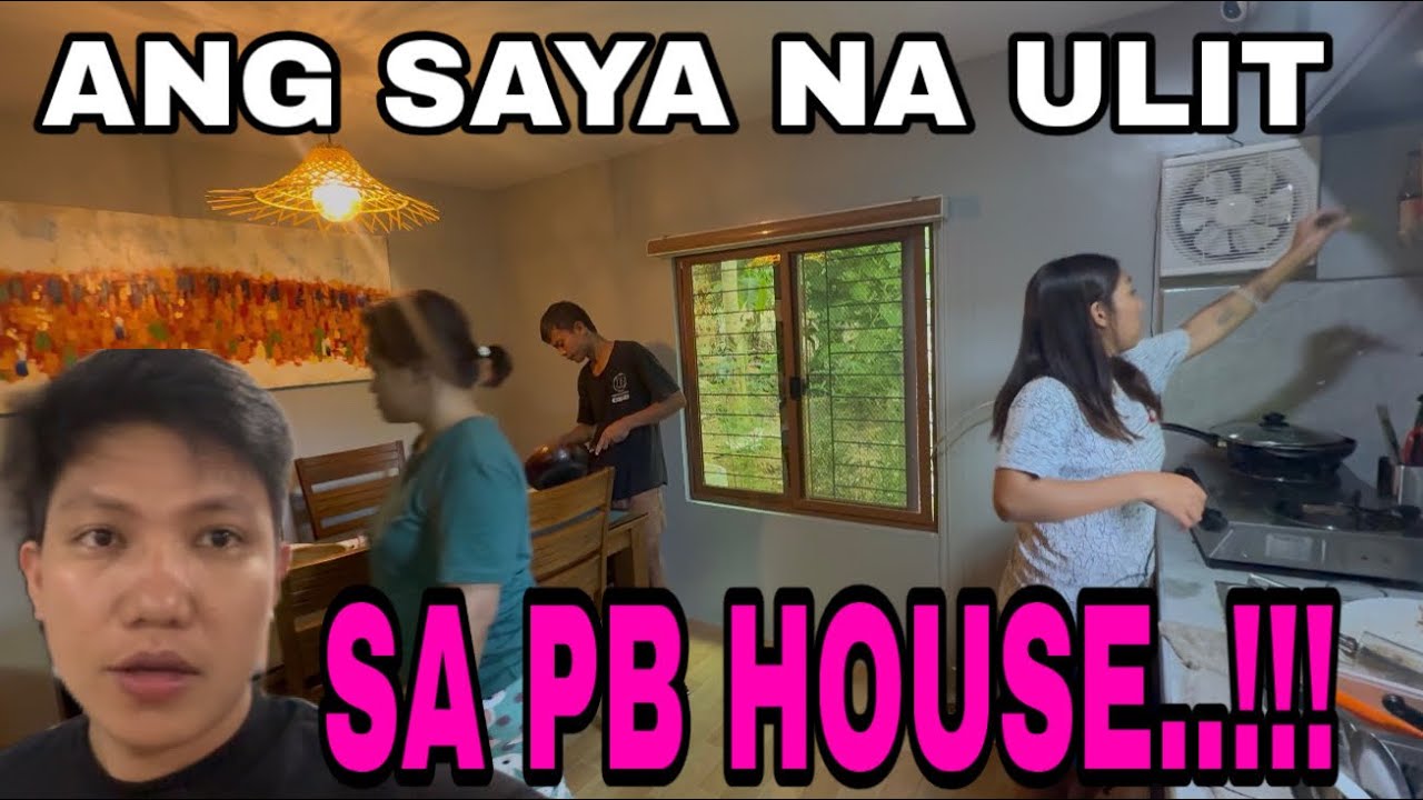 Buhay na buhay na ulit dito sa pb house..!!!