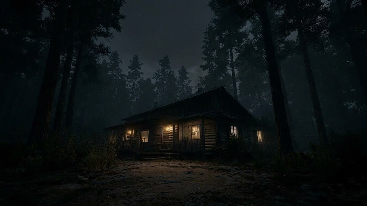 Forest Rain Ambience for Deep Sleep | Peaceful Night Rain in the Forest