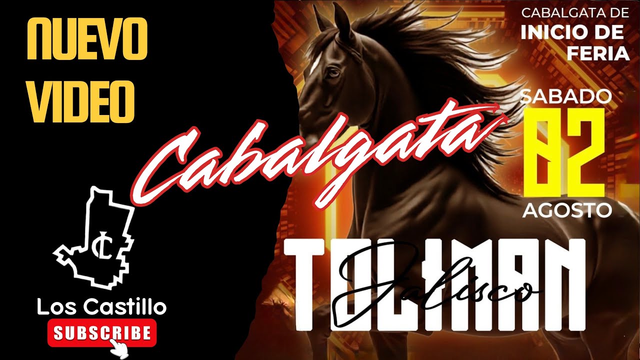 CABALGATA DE INICIO FERIA EN TOLIMAN JALISCO 