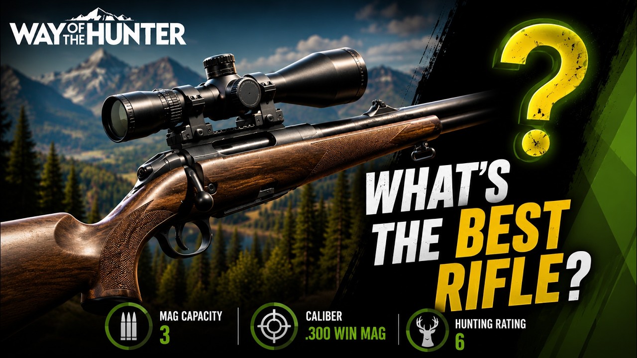ALL RIFLES COMPARED: USE This CHEAT SHEET! | Way of the Hunter