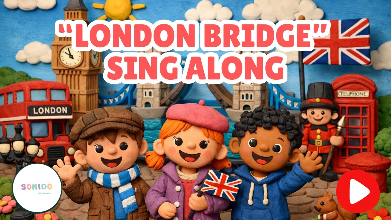 London Bridge Is Falling Down 🏰 | Fun Kids Sing-Along Song