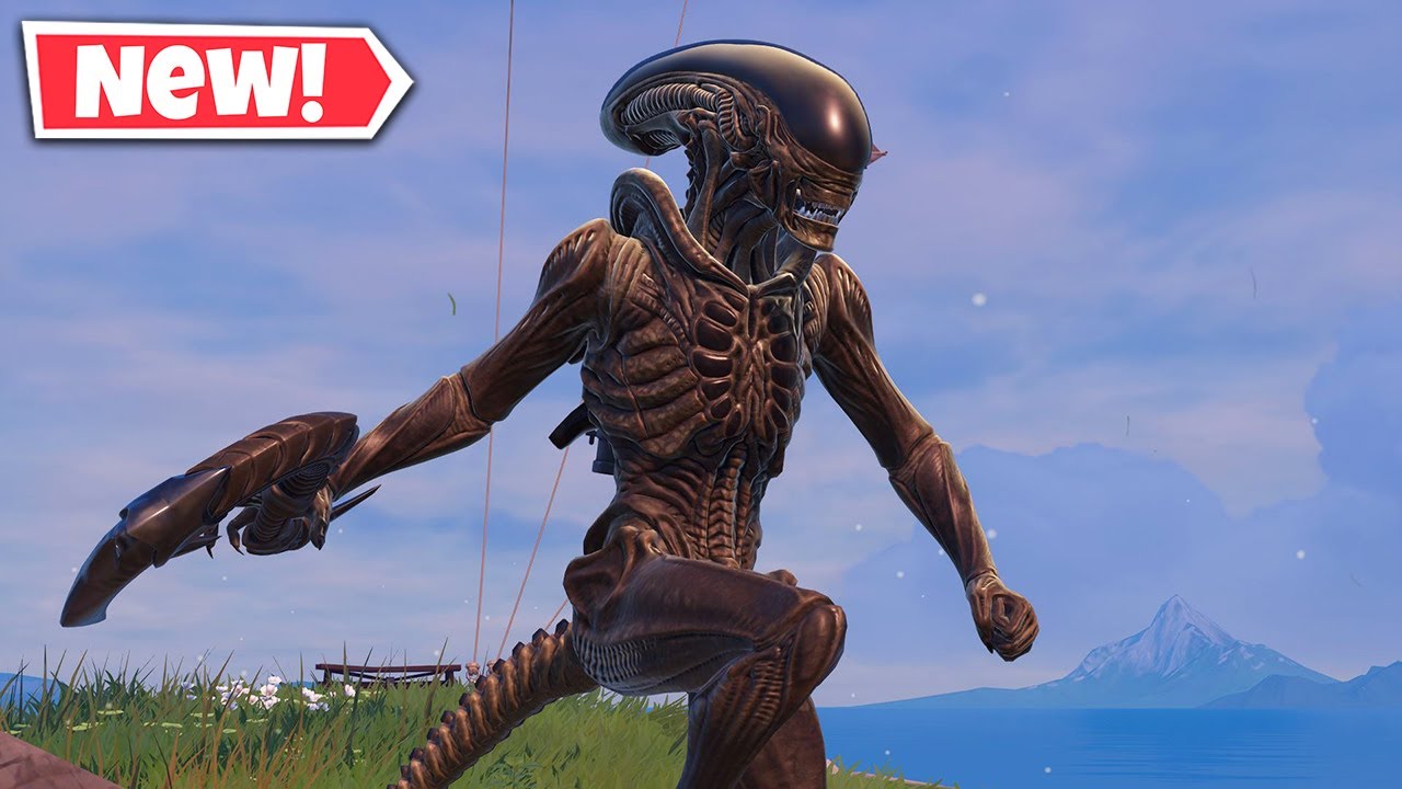 НОВЫЙ игровой процесс скина КСЕНОМОРФА (ЧУЖОЙ: ЗЕМЛЯ) в Fortnite!