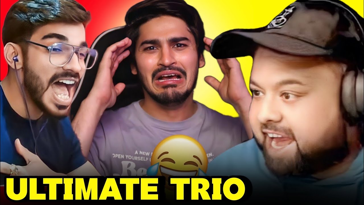 The Ultimate BGMI Trio😂 FUNNY HIGHLIGHT!🤣