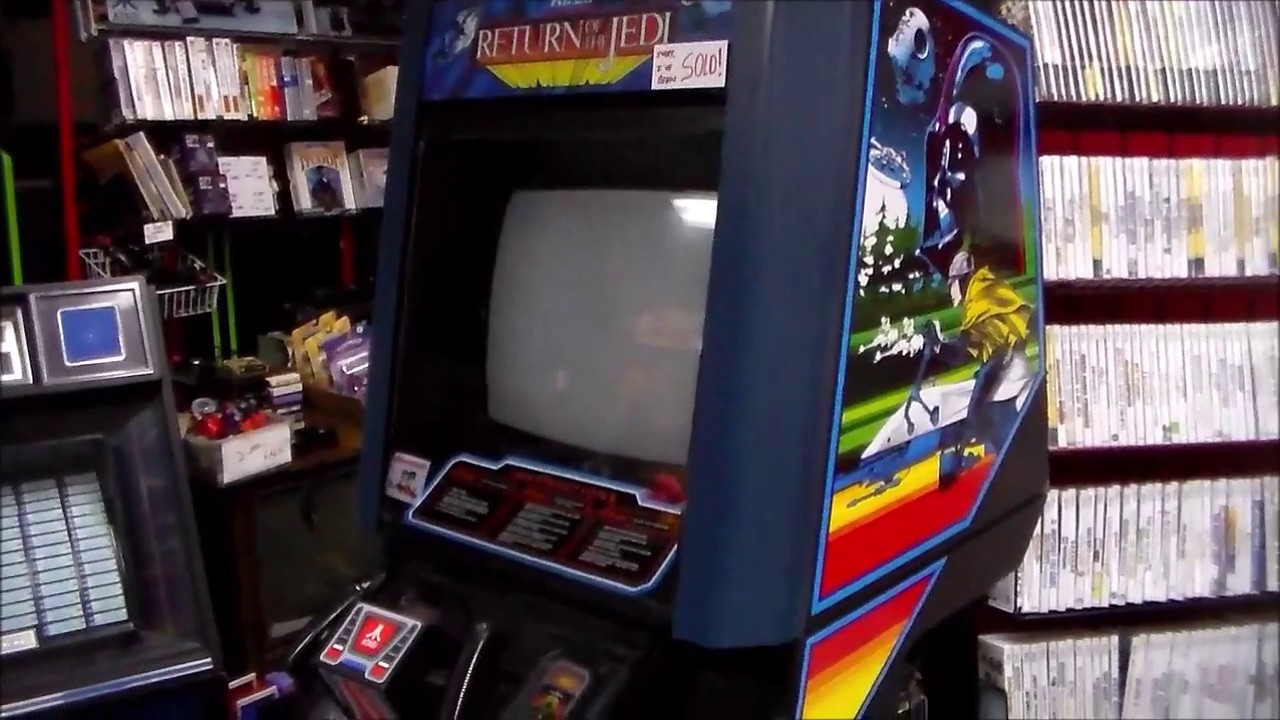 How we repaired our 1984 Atari Return of the Jedi Arcade Game!