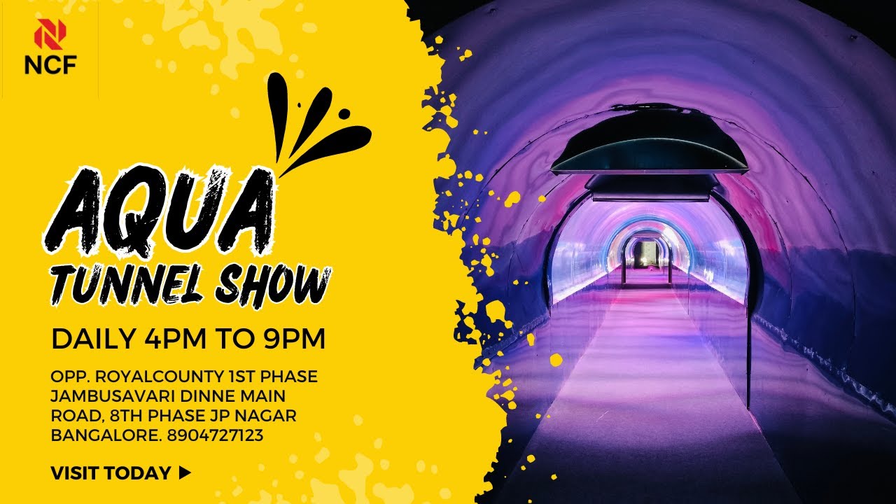 Underwater Odyssey: Aqua Tunnel Show #aquatunnelshow #aquashow #nationalconsumerfair #bengaluru