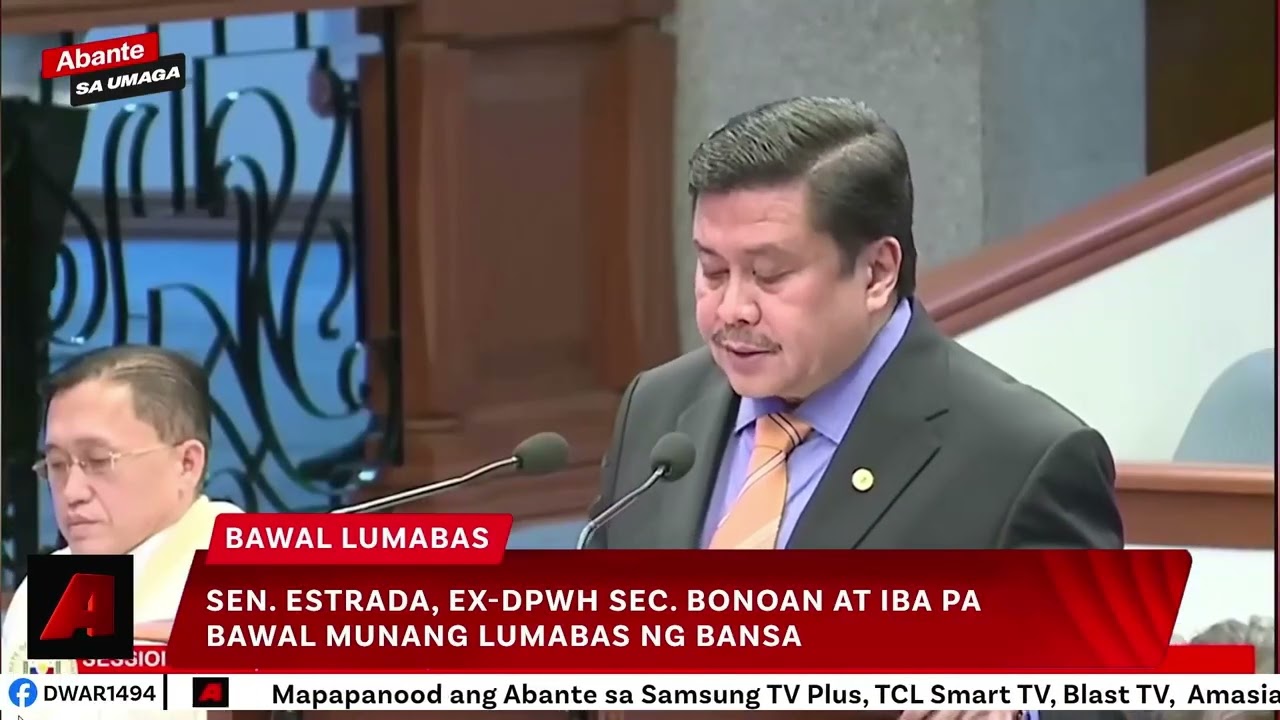Sen. Estrada, ex-DPWH Sec. Bonoan at iba pa bawal munang lumabas ng bansa
