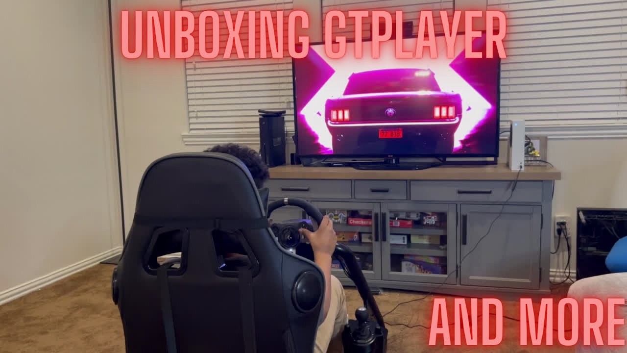 UNBOXING THE GTPLAYER RACING COCKPIT AND MORE!!