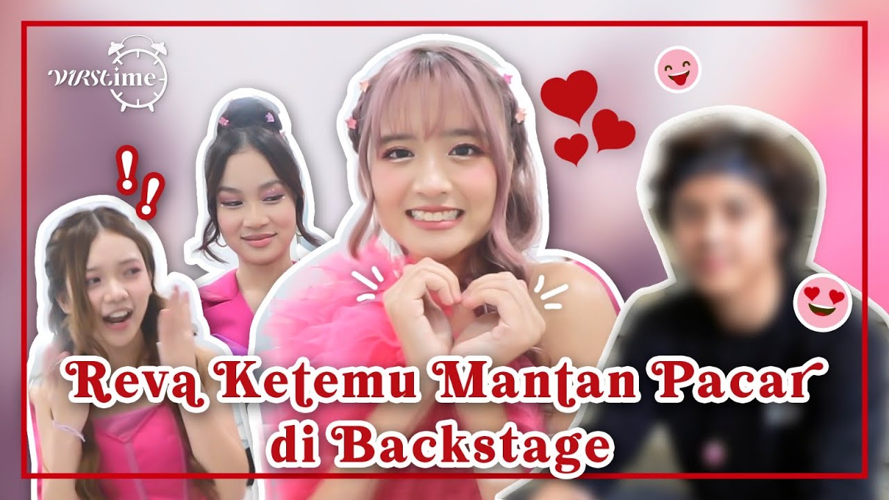 WADUH!!! Reva V1RST ketemu mantan pacar di Backstage HUT Indosiar #V1RSTIME