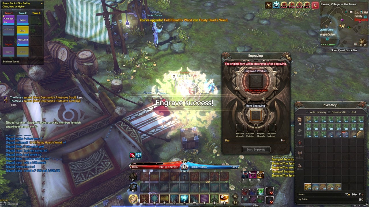 Warlords Awakening how to engrave Weapon 150 Mettle (nice stats)