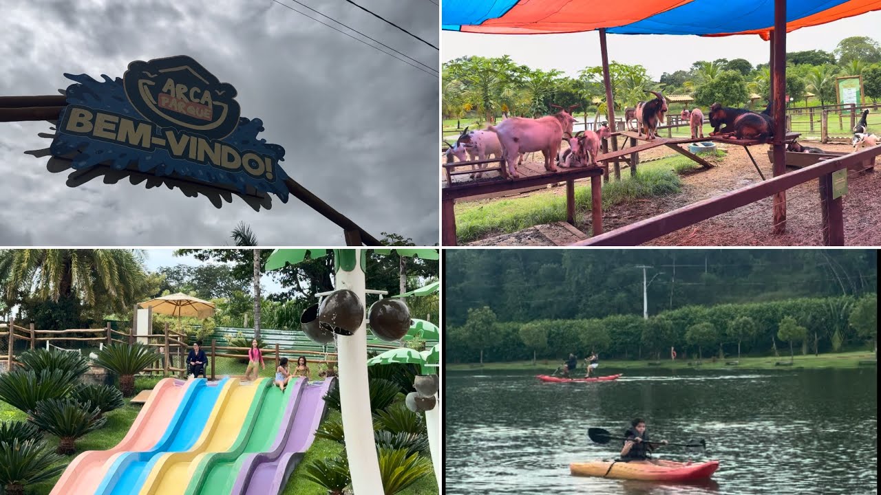 Conhecendo o ARCA PARK em GOIÂNIA | TOUR COMPLETO PELO PARK | FOI DIVERSÃO 