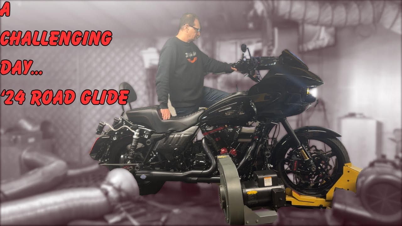 2024 Harley Davidson Road Glide 122 with Redshift 528 | A Challenging Day