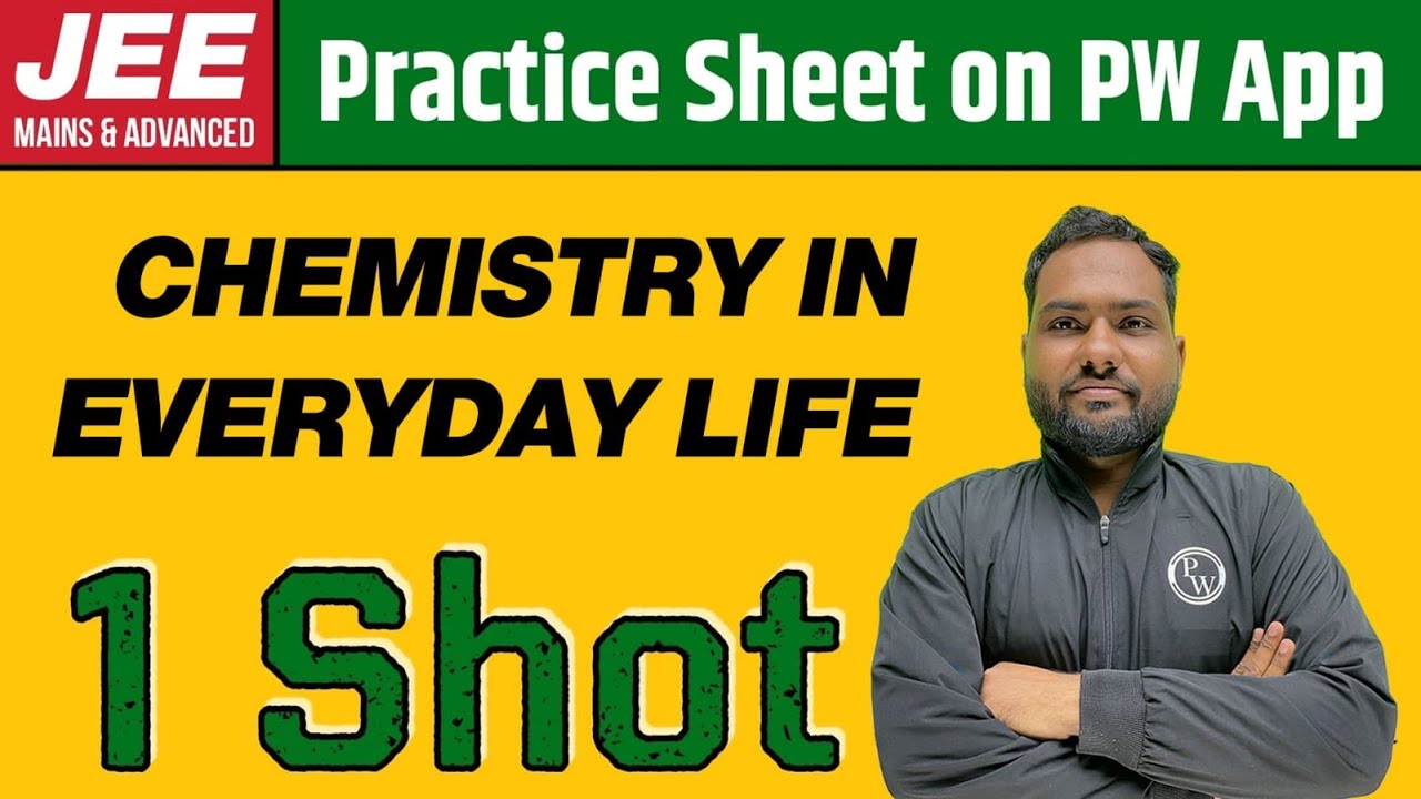 CHEMISTRY IN EVERYDAY LIFE in 1 Shot | From Zero to Hero | JEE Main & Advanced