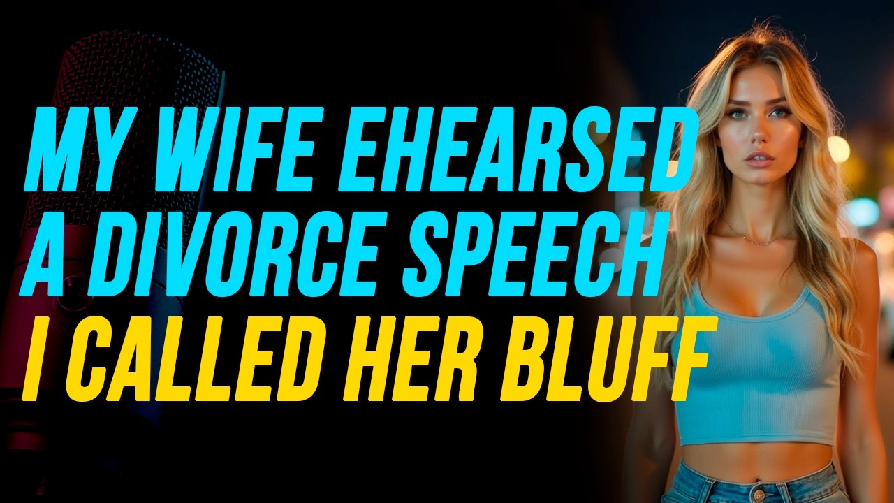 My Wife Rehearsed A Divorce Speech Every Night — I Watched From The Hallway