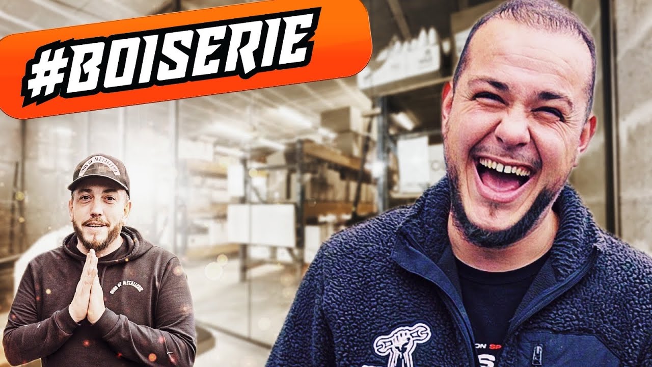 VERRIÈRE XXL avec LUCIEN! @thierryvigneauboiserie #laboiserie