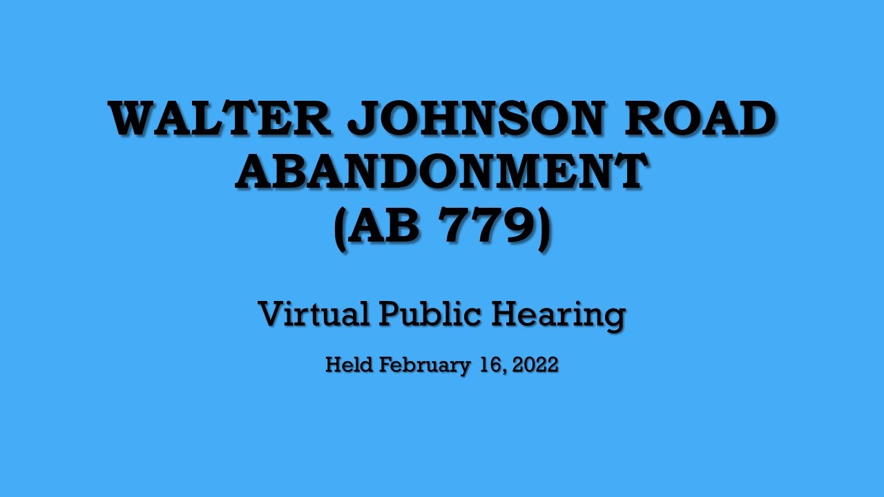 Hearing Recording Video   AB 779