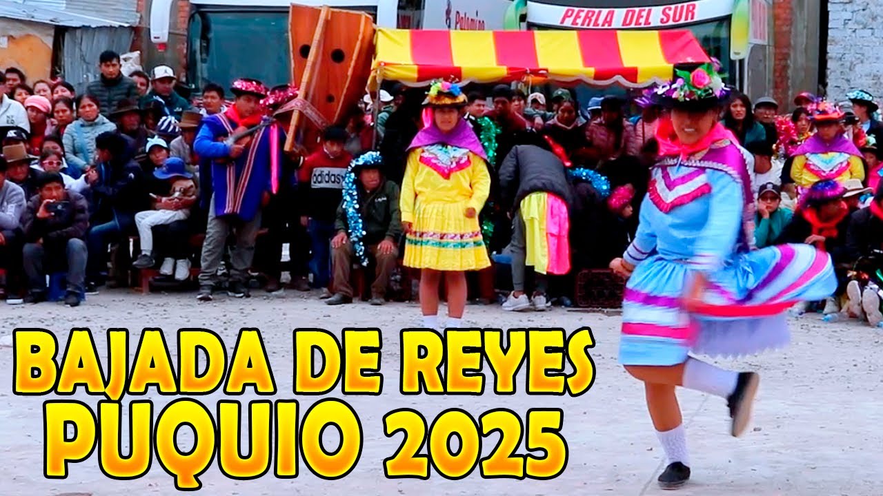 Pastores y Huaylias _ BAJADA DE REYES PUQUIO 2025 🎵