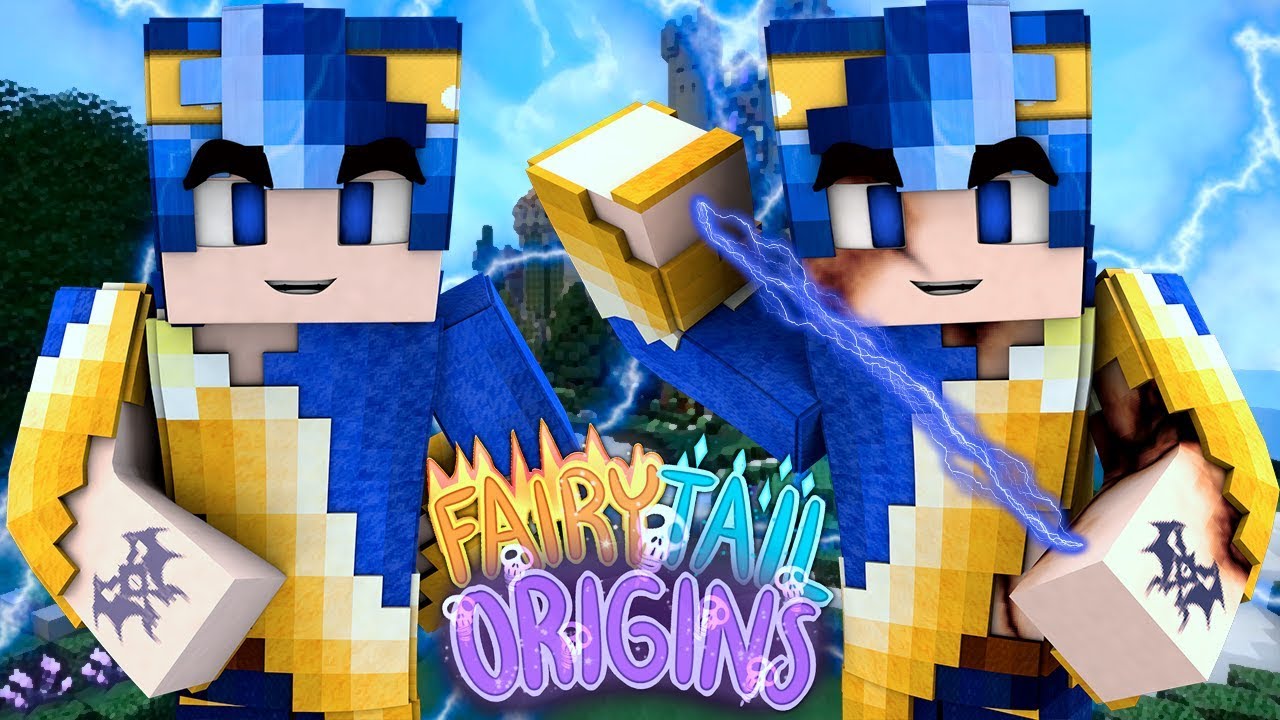 POWER of LIGHTNING in Minecraft Fairy Tail