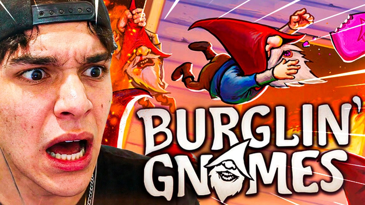 ¡ESTE ES EL JUEGO MÁS GRACIOSO QUE HEMOS JUGADO! 😂 | Burglin' Gnomes