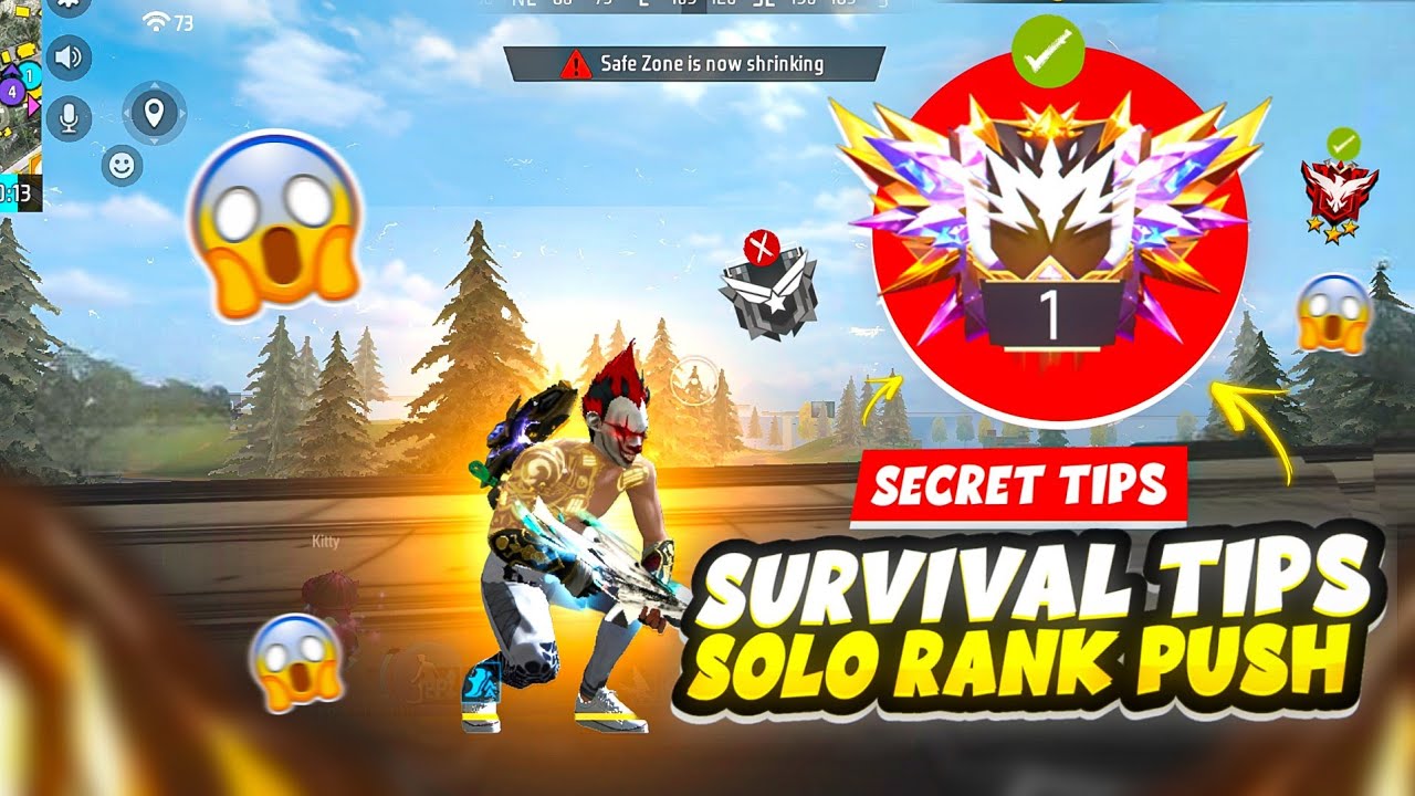 Solo Grandmaster Push Tips & Tricks 2026💥 | How to Push Rank Fast in Free Fire | SEASON 40💫 | #ff