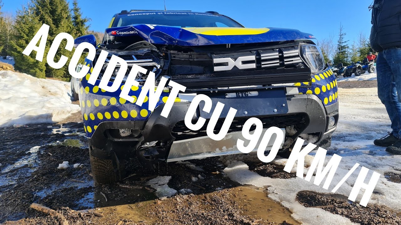 Ep.5 💥Accident surprins live  la Raliul Zapezii cu Dacia Duster Pick-up💥