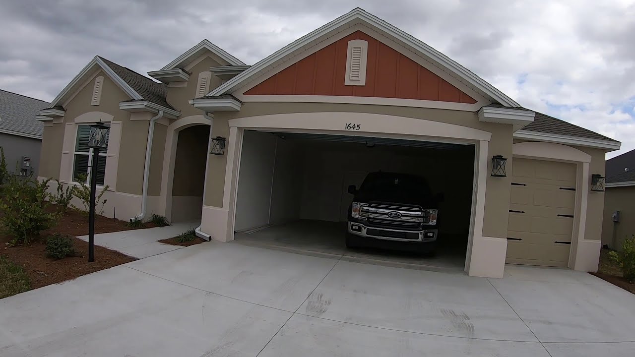 Bridgeport style home tour in The Villages Florida
